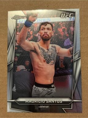 Mauricio Santos 2026 Topps Chrome MMA UFC Card